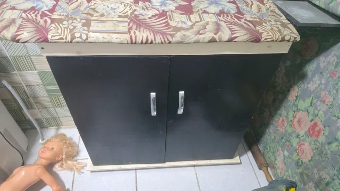 Tábua de passar roupa com organizador