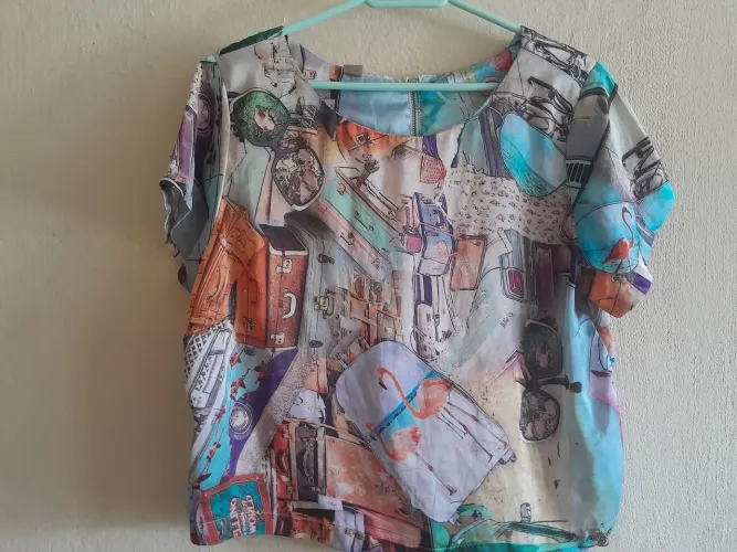 Blusa Milla Rosa n° 44