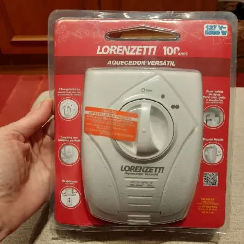 AQUECEDOR de água LORENZETTI VERSÁTIL 127V - NOVO