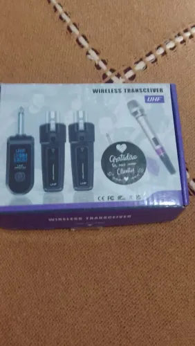 Transmissor sem fio de microfone