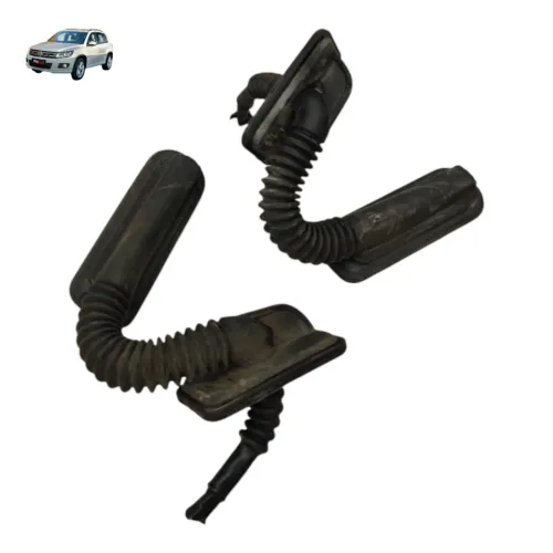 Par Coifa Passa Fio Porta Dianteira Vw Tiguan 2011 2012 2013