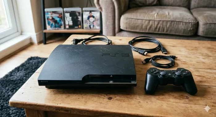 Play 3 com 1 controle 