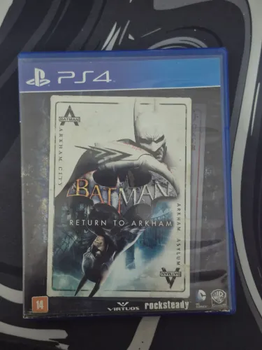 Batman Return To Arkham Mídia Física PS4