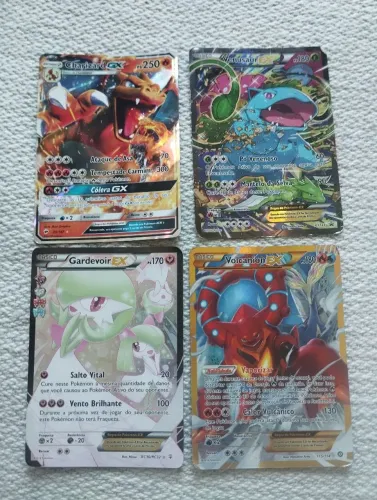 Lote cartas pokémons raras