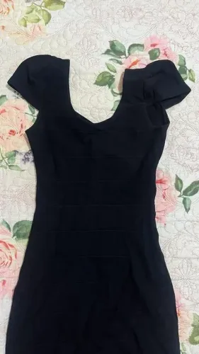 Vestido tudinho preto