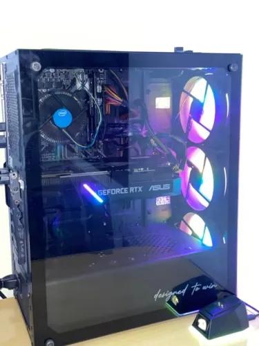 PC GAMER COMPLETO I9 9900KF | RTX 2060 super | RAM 32GB | SSD 480GB. COMPUTADOR