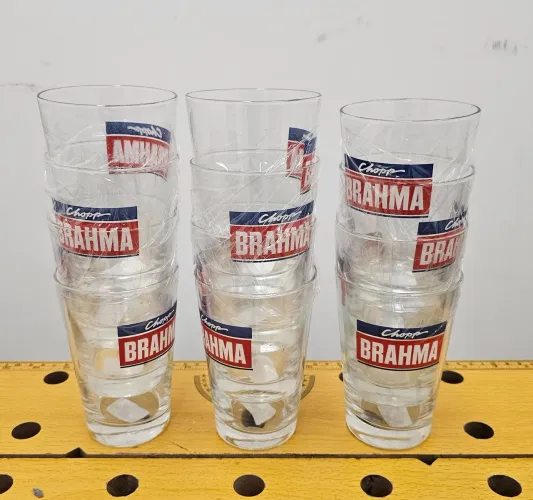 Conjunto 12 copos Brahma