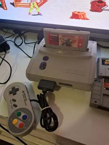 Super Nintendo baby + 2 cartuchos