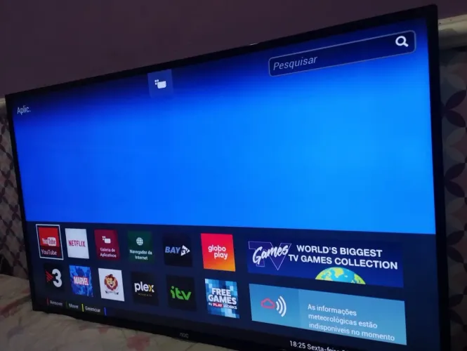 VENDO TV 43 SMART TOP, FUNCIONA PERFEITAMENTE, TV CONSERVADA, IMAGEM PERFEITA!!!
