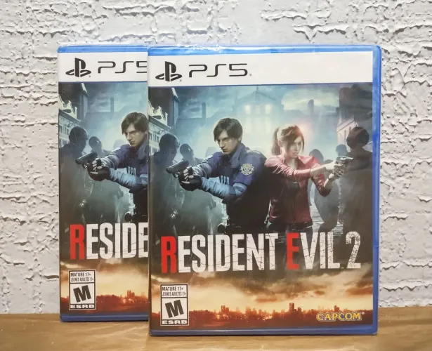 Resident Evil Remake 2 Ps5 Lacrado (Aceitamos seu jogo usado como forma de pagamento)