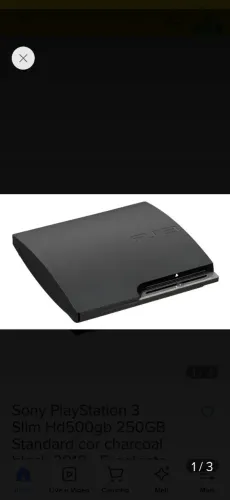 Ps3 americano nunca aberto travado