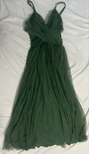 Vestido de madrinha verde M