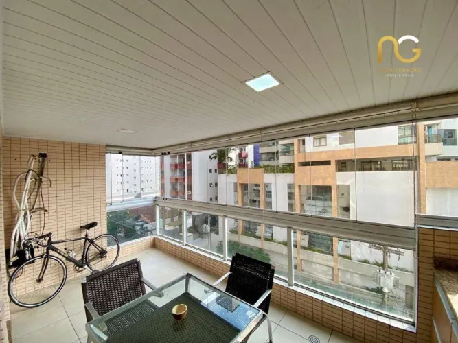 Apartamento à venda, 103 m² por R$ 850.000,00 - Canto do Forte - Praia Grande/SP