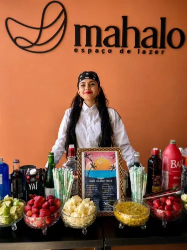 Bartender bar man para sua festa