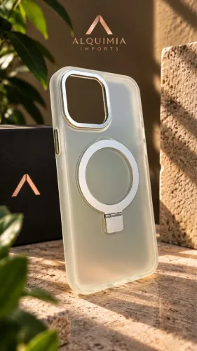CASE IPHONE COM SUPORTE PARA DESCANSO
