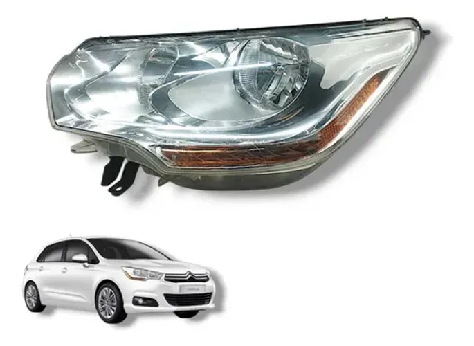 Farol Citroen C4 Lounge 2014 2015 2016 Esquerdo Original Esquerdo/motorista