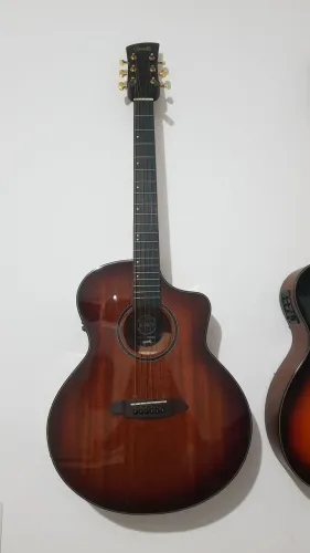 Violão Tonante Magma Impecável + Regulado + Rastilho e Nut em Osso