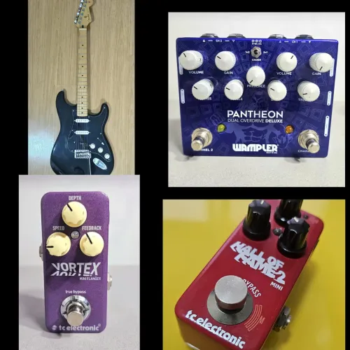 Guitarra e pedais APENAS VENDA!