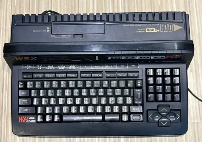 Panasonic FS-A1WSX MSX2+ - FDD - Funcionando - Caixa Original - Raro