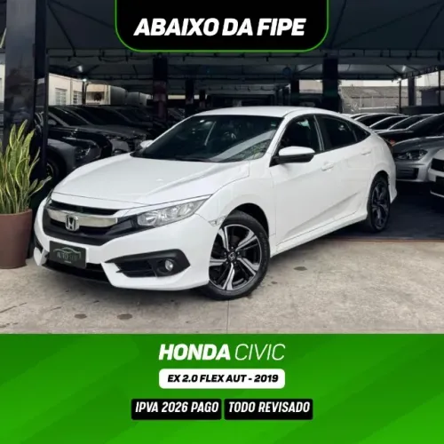 Honda Civic Sedan EX 2.0 Flex 16V Aut.4p 2019