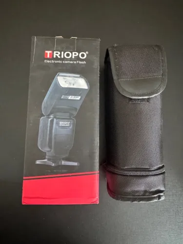Flash para câmera triplo