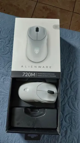 Mouse Gamer Sem Fio Alienware AW720M Tri-Mode
