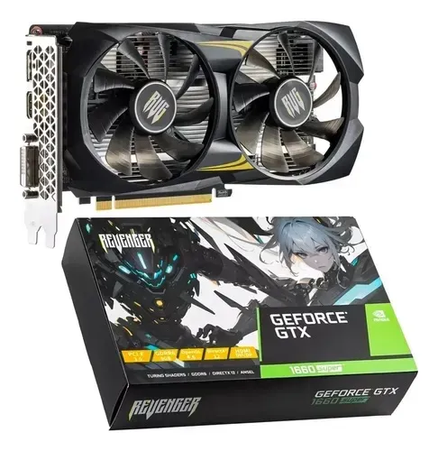 Placa de vídeo GeForce RTX1660 REVENGER