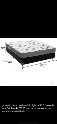 Cama box casal
