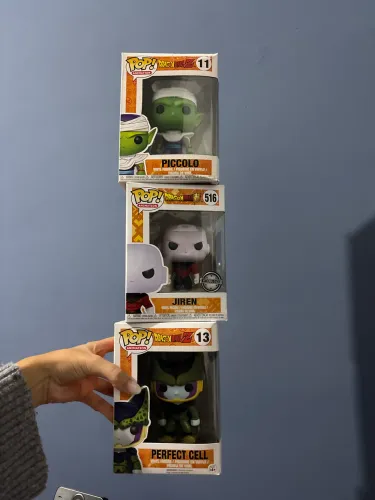 Kit 3 funko pop dragon ball z