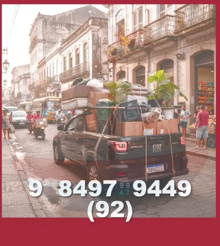 FRETE? PRECISA DE CARRETO OU VIAGENS? LIGA 92 9  * B&B