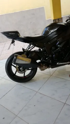 Escapamento completo original zx6r 2012