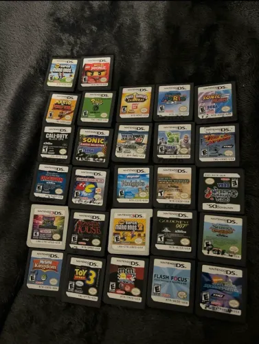 Lote Jogos Nintendo Ds e 2 jogos de 3ds