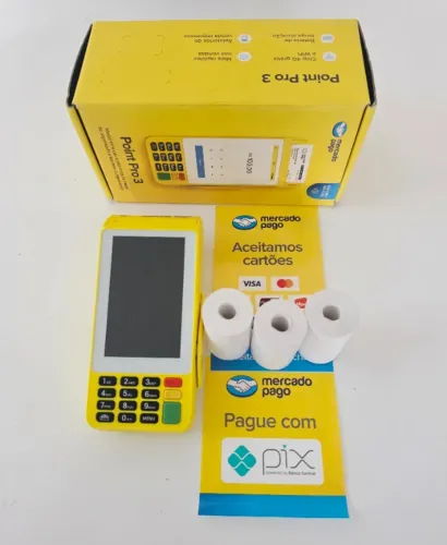 Maquininha Point Pro 3 - Mercado Pago