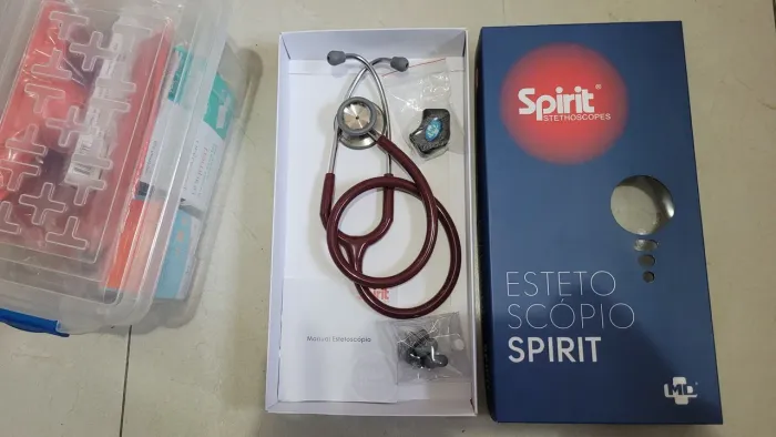 ESTETOSCÓPIO SPIRIT MD III PRO ADULTO (novo e original)