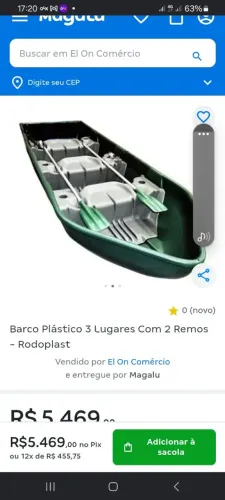 Vendo barco olarias 2 lugares