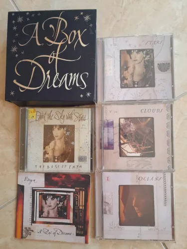 Enya A Box of Dreams - 4 CDs - Importado Alemanha - Midias como novas