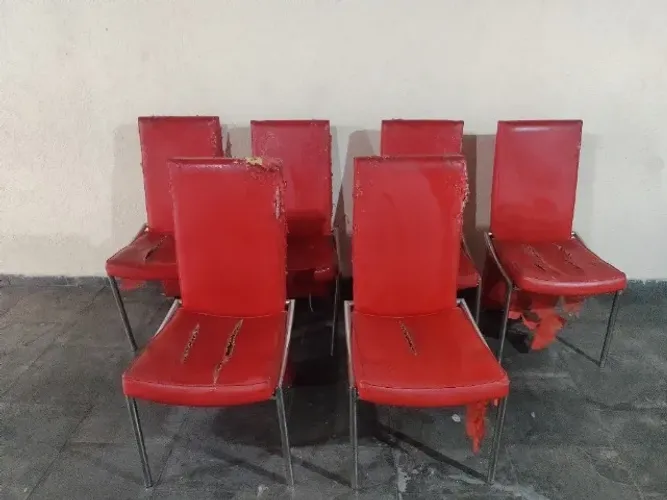 Estrutura de cadeira de jantar
