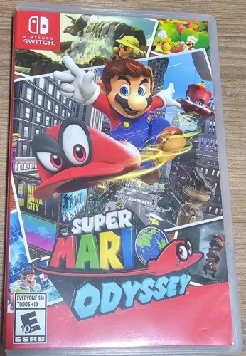 Super Mario Odyssey Nintendo Switch Midia Fisica