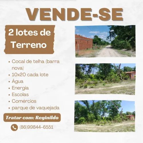 2 lotes de Terreno