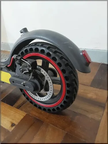 Pneu Sólido 8 1/2 X 2 para Patinetes Elétricos não fura Pronta entrega