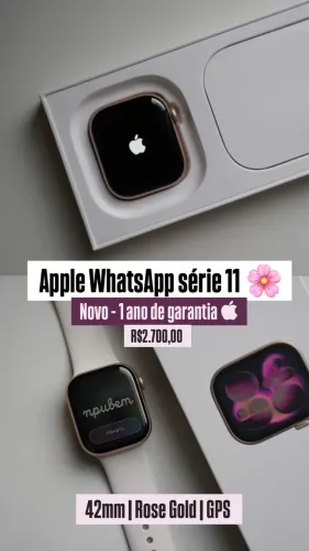 Apple Watch série 11 - novo
