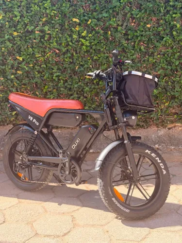BIKE ELETRICA V8 PRO 2026 COM 2 BATERIAS