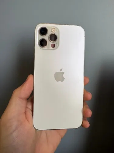 iPhone 12 Pro 128gb Branco 84% Bateria Mensagem Bateria Tela com ponto
