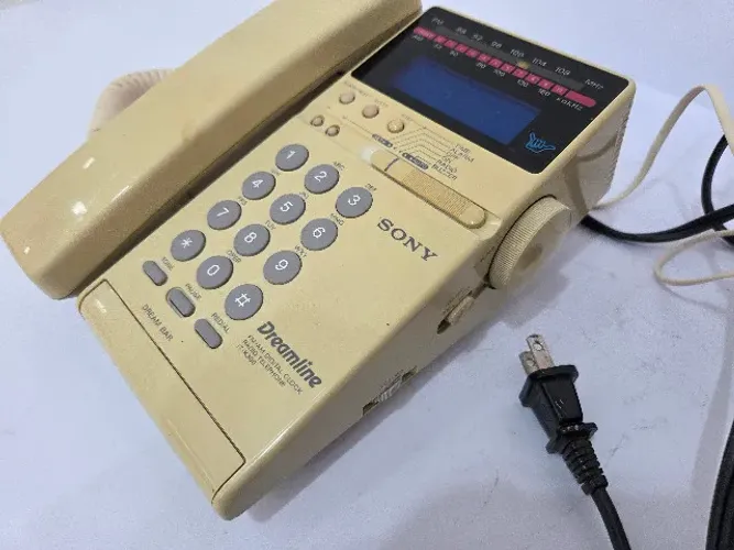 RÁDIO RELÓGIO TELEFONE SONY
