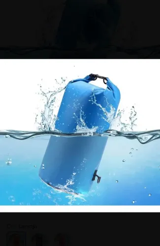Bolsa Saco Estanque 10 Litros Impermeável Bag Pesca Camping