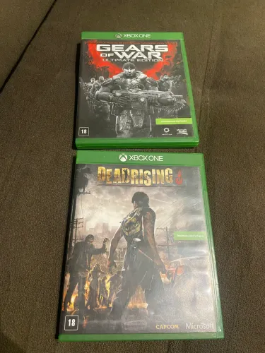 JOGOS ORIGINAIS XBOX ONE - Gears of War + Dead Rising 3