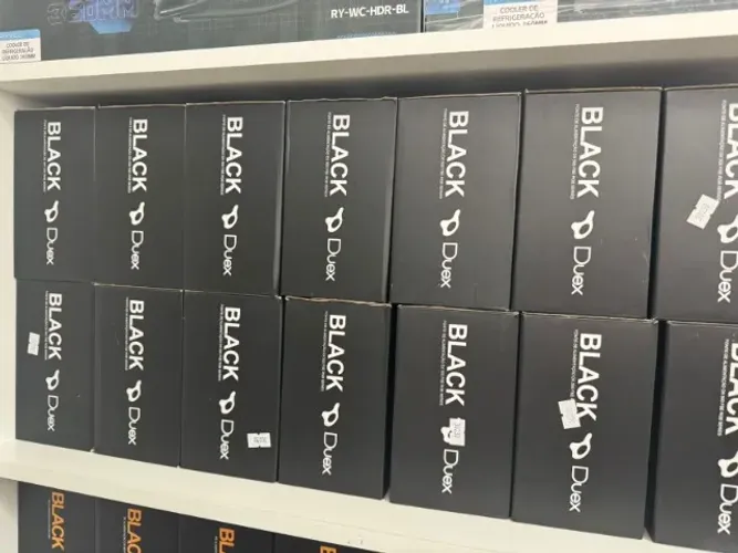 10x Unidades Fonte Duex DX 500FSE RGB Series, 500W, Bivolt, Black (Nova)