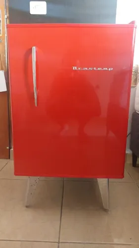 Frigobar Brastemp Retrô Vermelho - Funcionando Perfeitamente