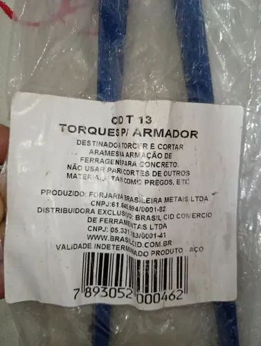 Torquês Armador CID 13