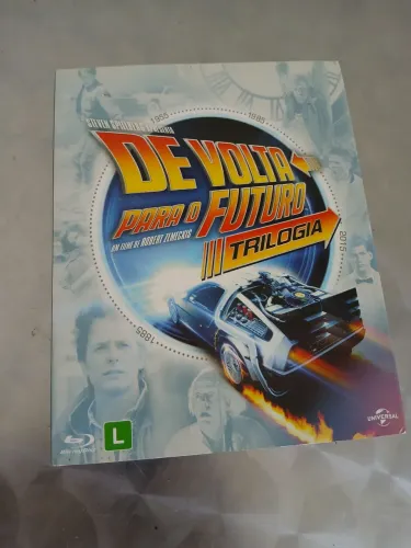 Box Blu-ray trilogia De Volta pro Futuro